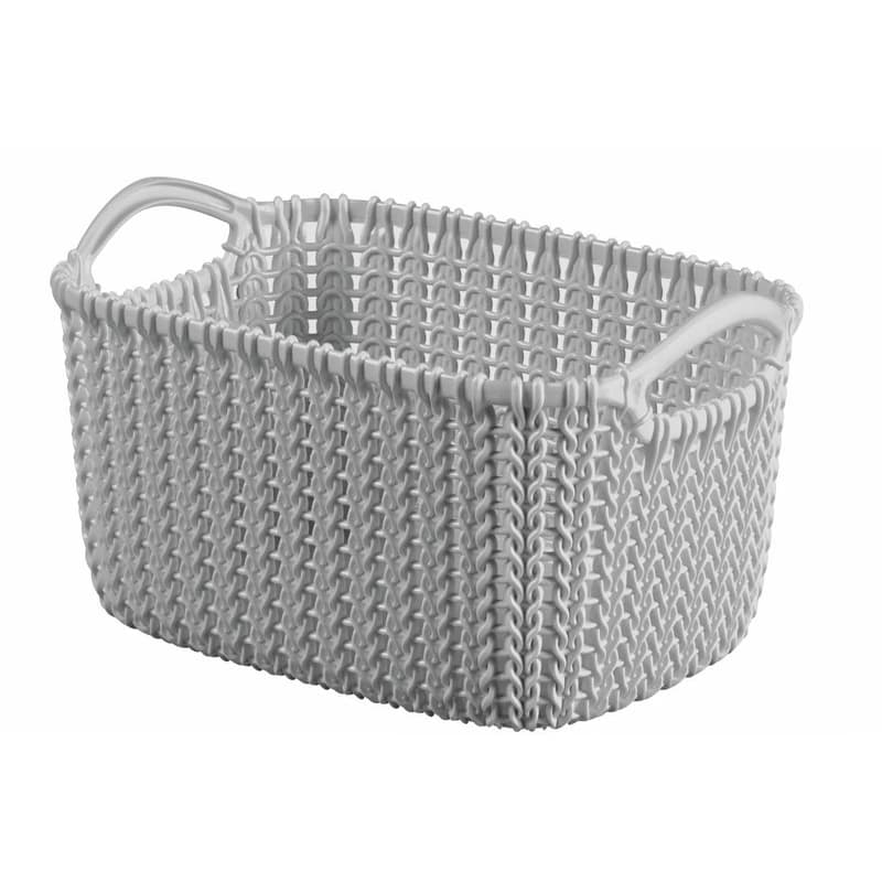 CURVER Košík KNIT 3l | sivá 1