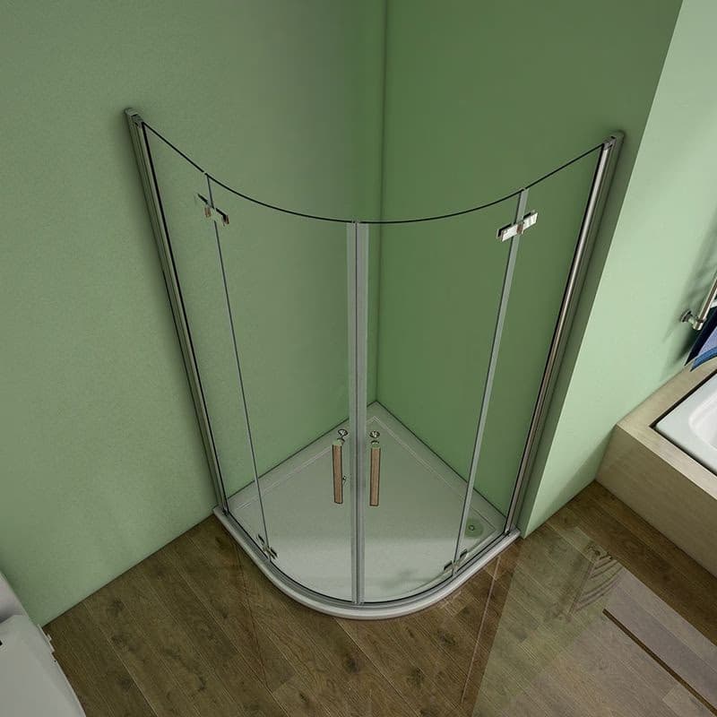 H K - Štvrťkruhový sprchovací kút MELODY S4 90 cm s dvojkrídlovými dverami SE-MELODYS490 4