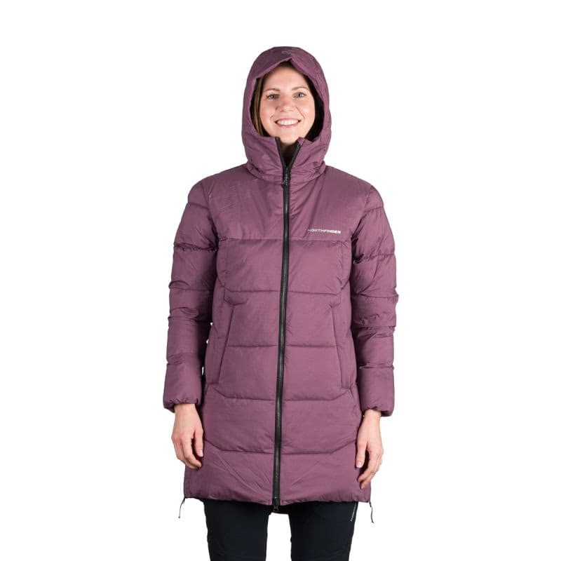 Dámska turistická bunda NORTHFINDER RHIANNON 359purplegrape 4