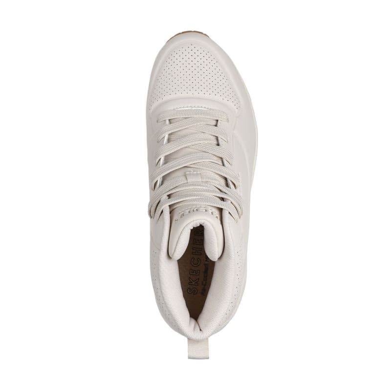 Dámska rekreačná obuv SKECHERS Uno Lace Up High off white 4