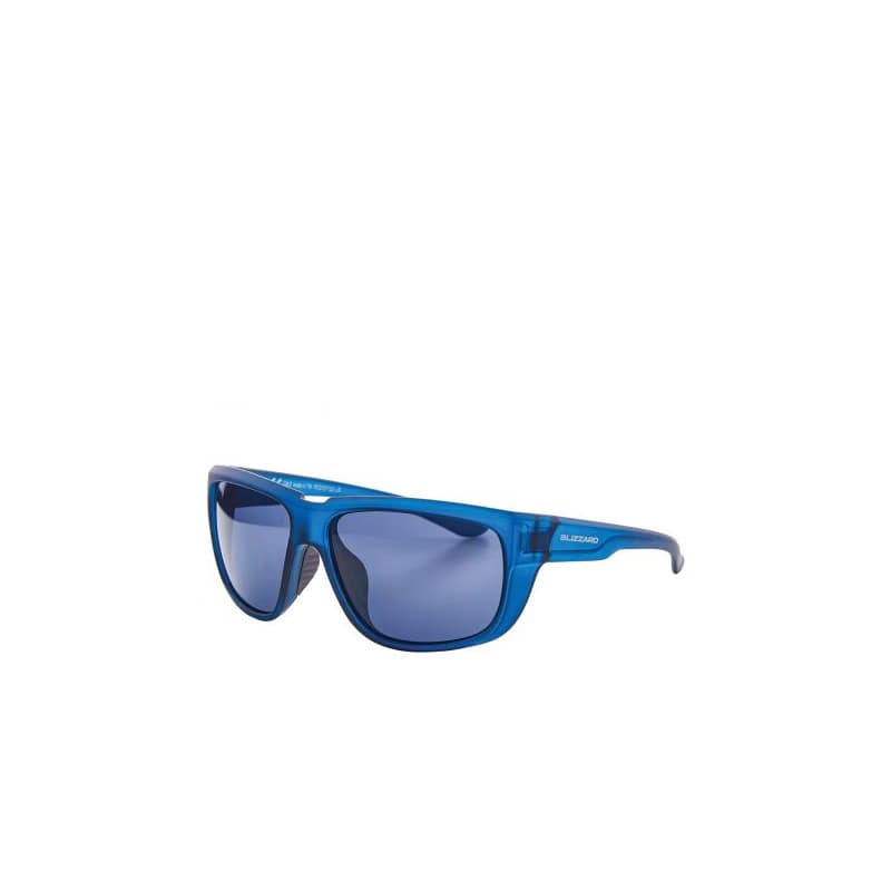 Slnečné okuliare BLIZZARD Sun glasses PCS707120, rubber trans. dark blue, 65-18-140