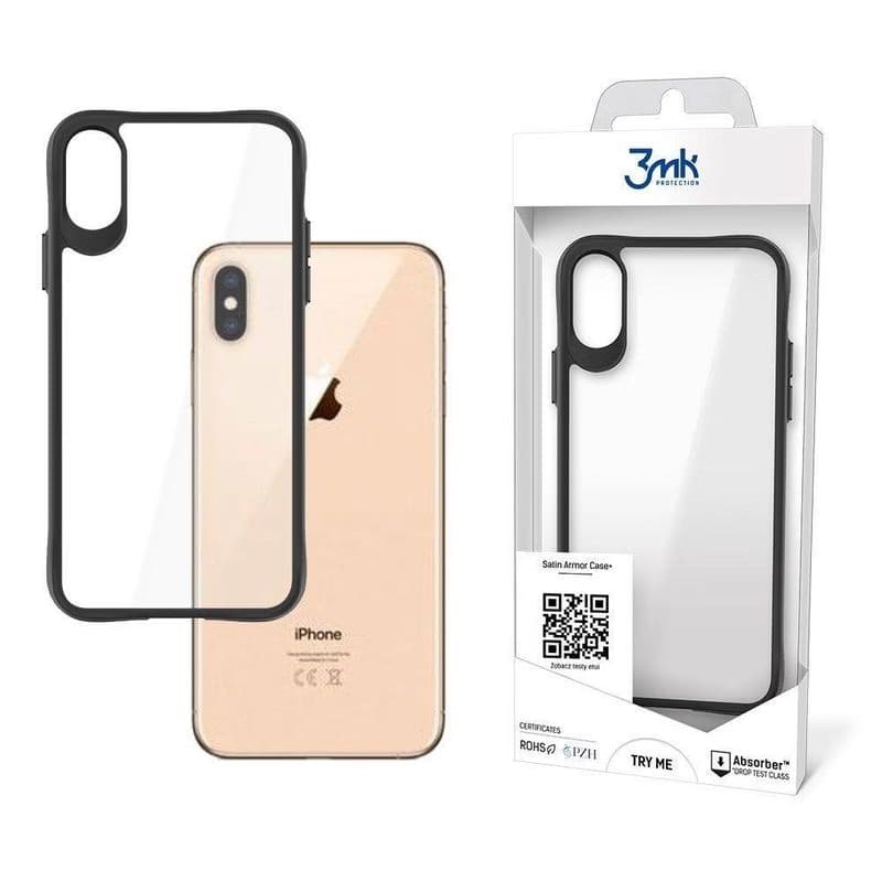 3mk ochranný kryt Satin Armor Case+ pre Apple iPhone Xs Max 2