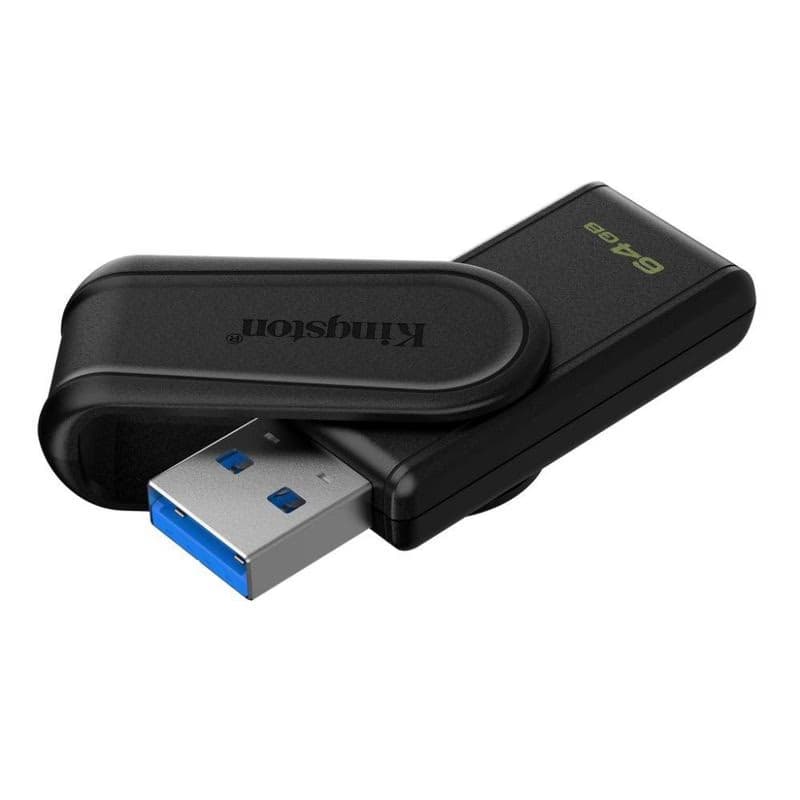 Kingston Flash Disk 64GB USB3.2 Gen 1 DataTraveler Exodia S (Black) 2