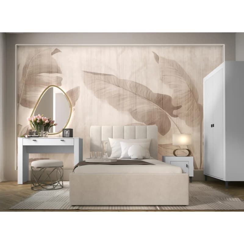 Dolmar Posteľ s výklopným roštom MORASS MO12 | béžová 140 x 200 cm 2