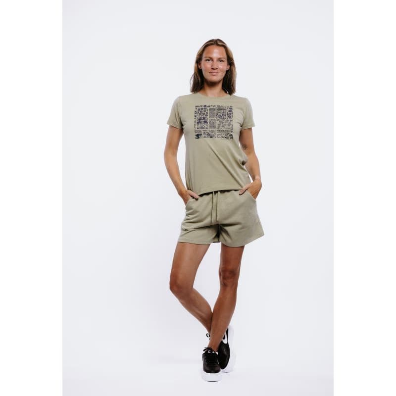 Dámske teplákové kraťasy AUTHORITY TS-MIMA W olive 6