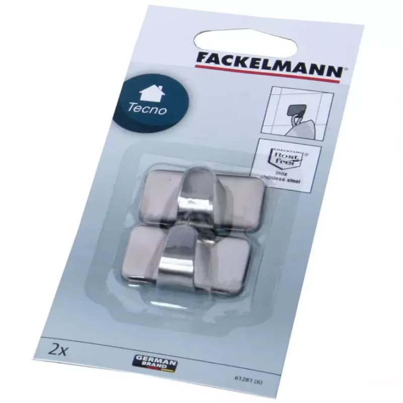 Samolepiace háčiky  Inox  61281 1
