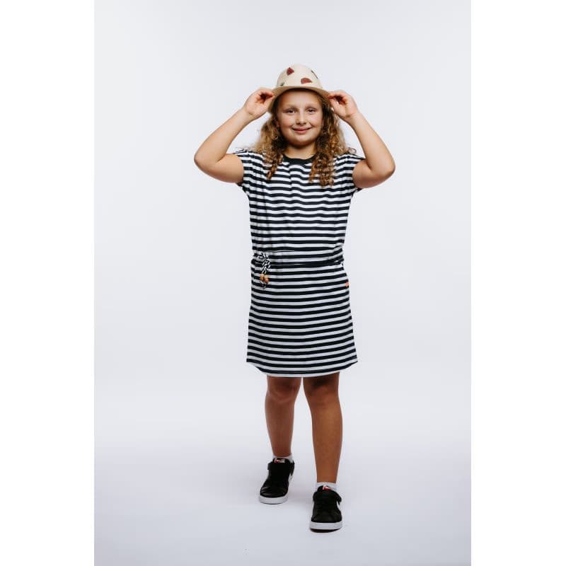 Dievčenské šaty AUTHORITY D-DORIANA G navy stripe 2