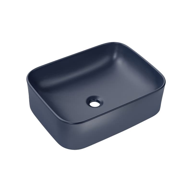 ArtCom Keramické umývadlo KAMA MNB-50 | tmavomodrý mat 50 cm 1