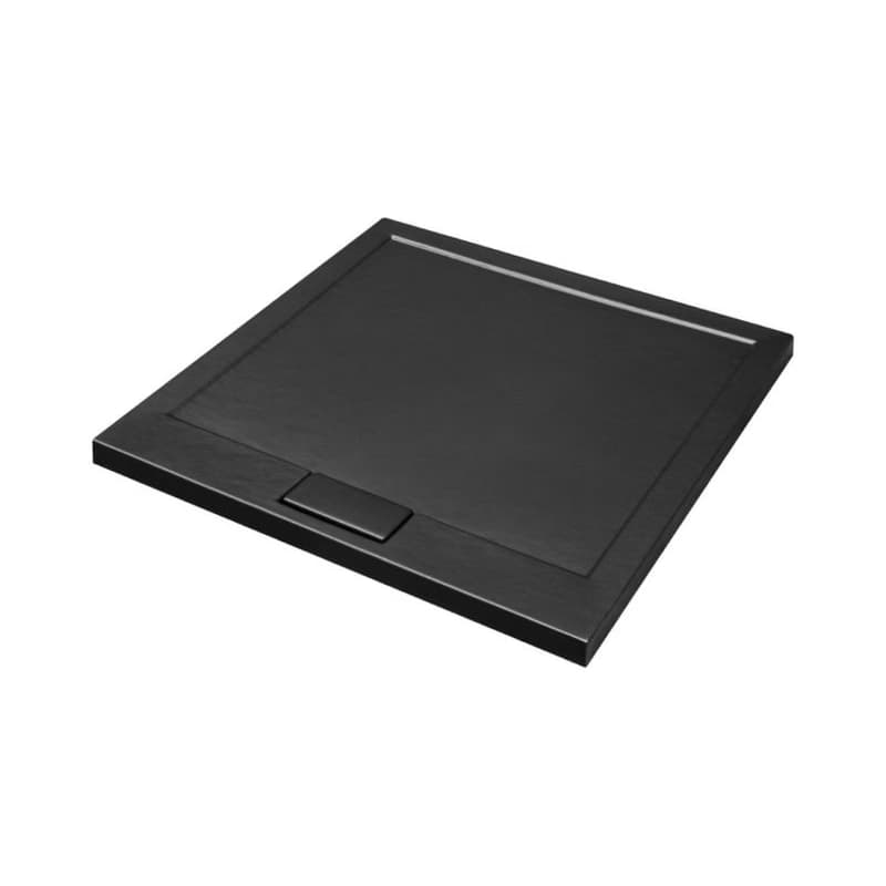 BESCO - Štvorcová sprchová vanička AXIM - STONE EFFECT - Farba - Stone efect, Rozmer A - 80 cm, Rozmer B - 80 cm VANKAXIM80S 2
