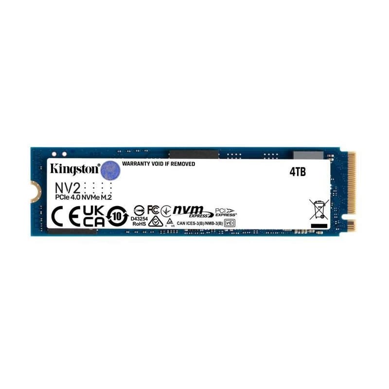 Kingston Flash SSD 1000G NV3 M.2 2280 PCIe 4.0 NVMe SSD 1