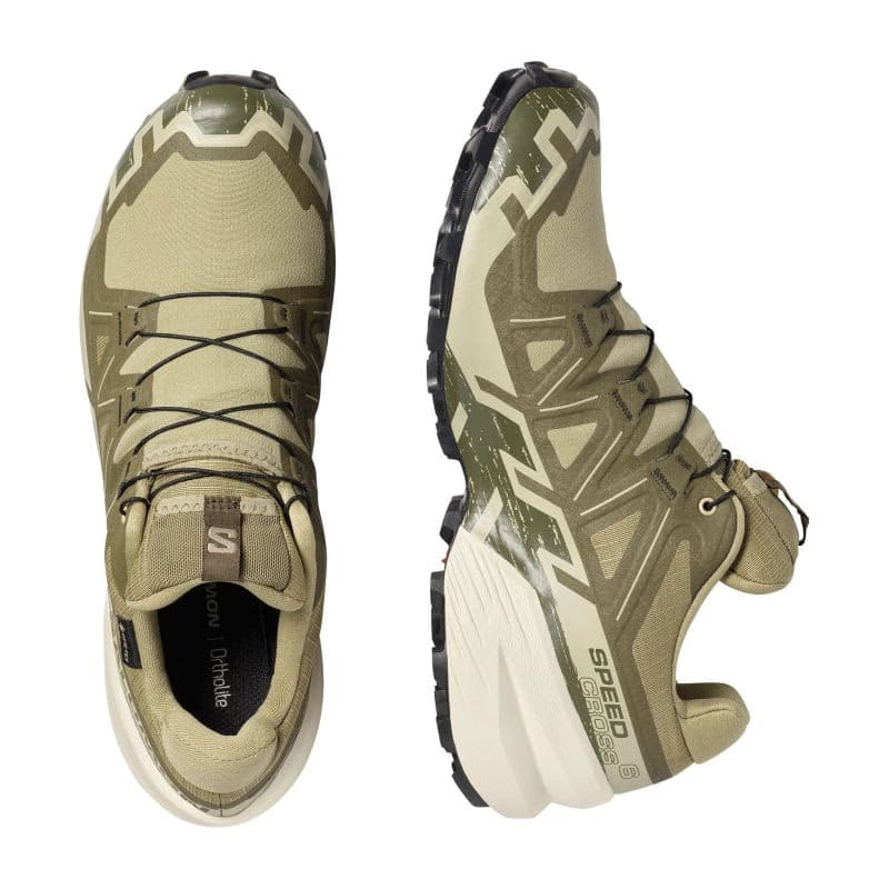 Pánska bežecká trailová obuv SALOMON Speedcross 6 GTX M aloe aspargus green grape leaf 4