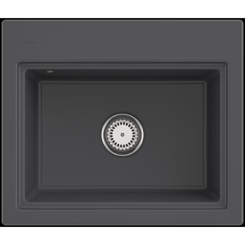 VILLEROY & BOCH VILLEROY & BOCH - Keramický drez Villeroy & Boch Subway Style 60 S, 336A01i4, Graphit 336A01i4