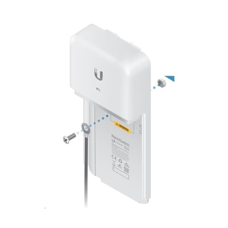 UBNT NanoSwitch [4x Gigabit, pasív PoE passthrough] 6