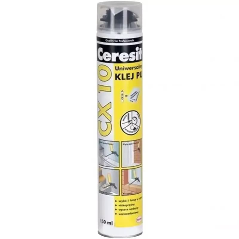 Ceresit Univerzálne polyuretánové lepidlo CX 10 850 ml 1