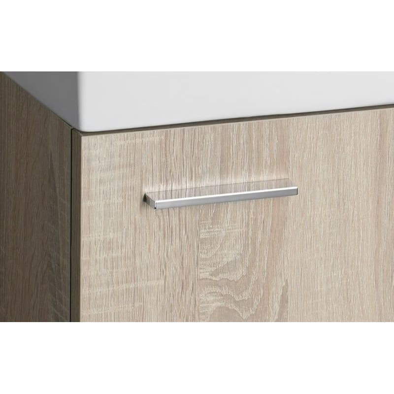 AQUALINE - ZOJA skrinka s keramickým umývadlom 40x22 cm, dub platina 51049DP-02 4
