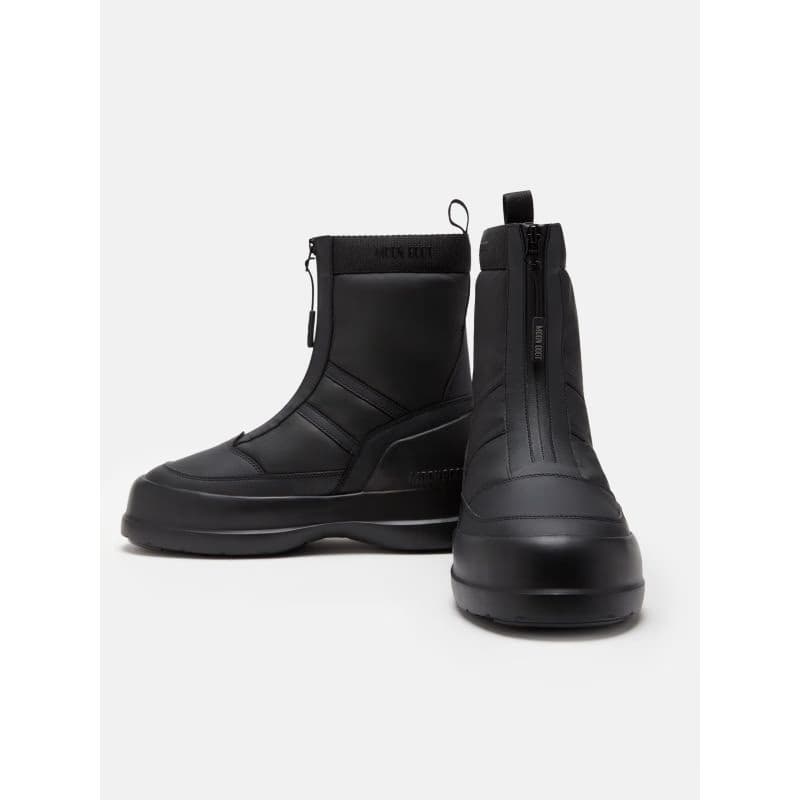 Vysoké zimné topánky MOON BOOT MB LUNA ZIP BOOT-N001 BLACK 2