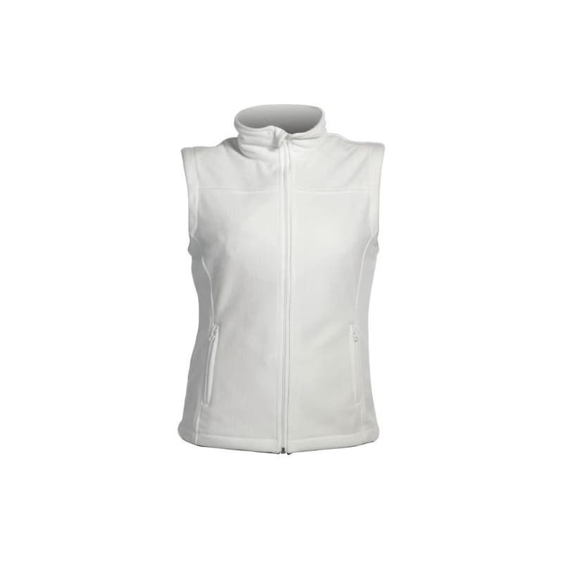 VORMA LADY fleecová vesta biela M 1