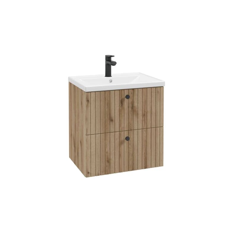 ArtDef Skrinka pod umývadlo RIETTI OAK EVOKE D60 | 60 cm 2