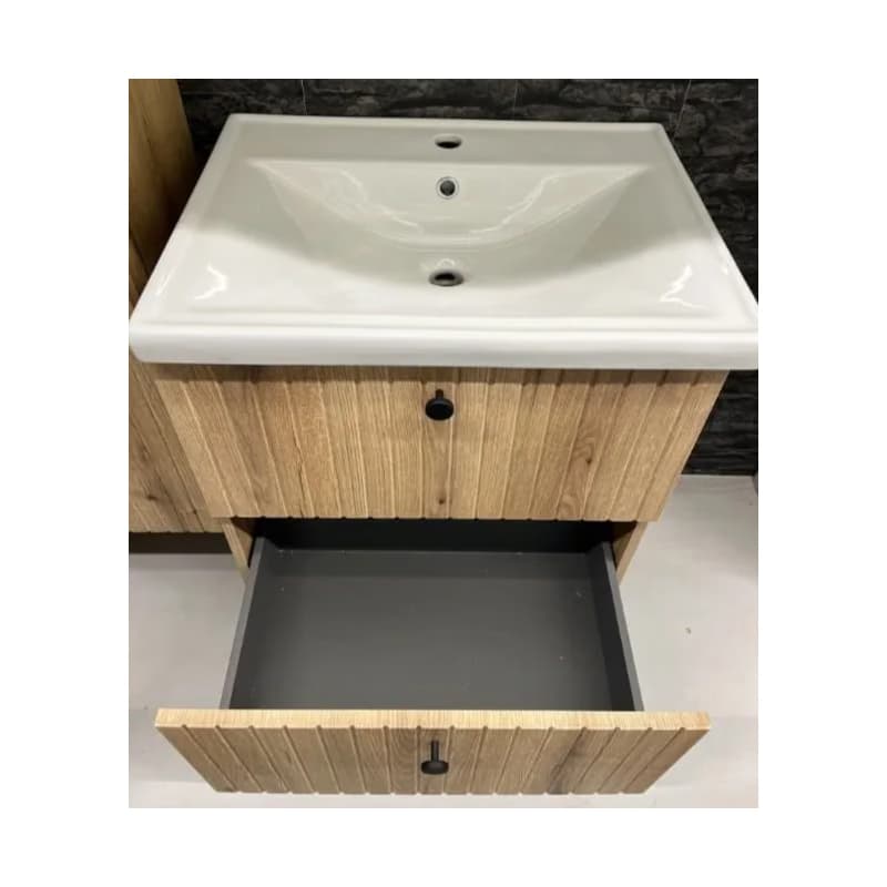 ArtDef Skrinka pod umývadlo RIETTI OAK EVOKE D60 | 60 cm 6