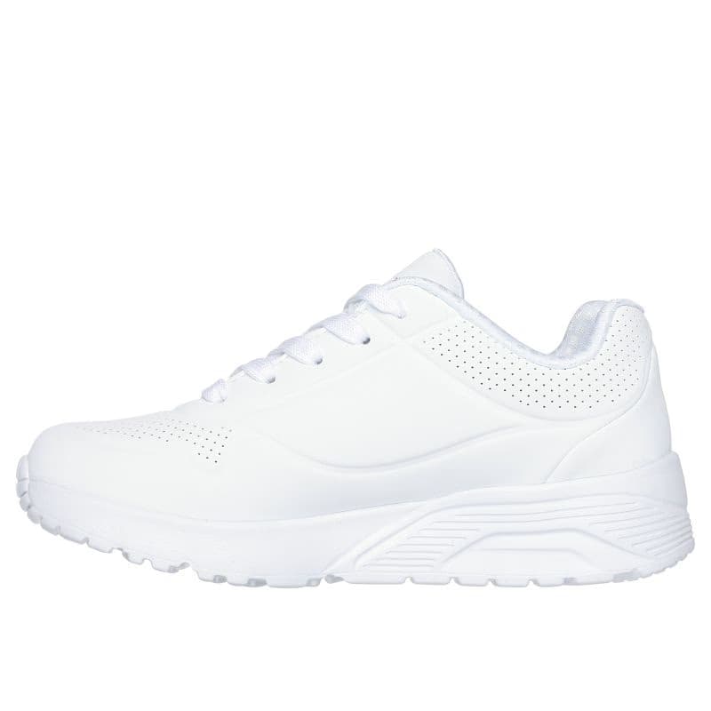 Dievčenská rekreačná obuv SKECHERS Uno Lite Spread The Love white light purple 3