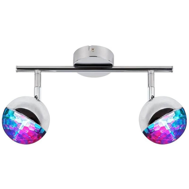Stropná lampa RGB LED 2x3W  Candellux 1