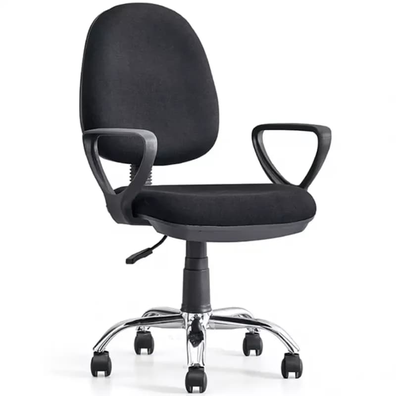 Kancelárske kreslo Flint C205 black/chrom 1