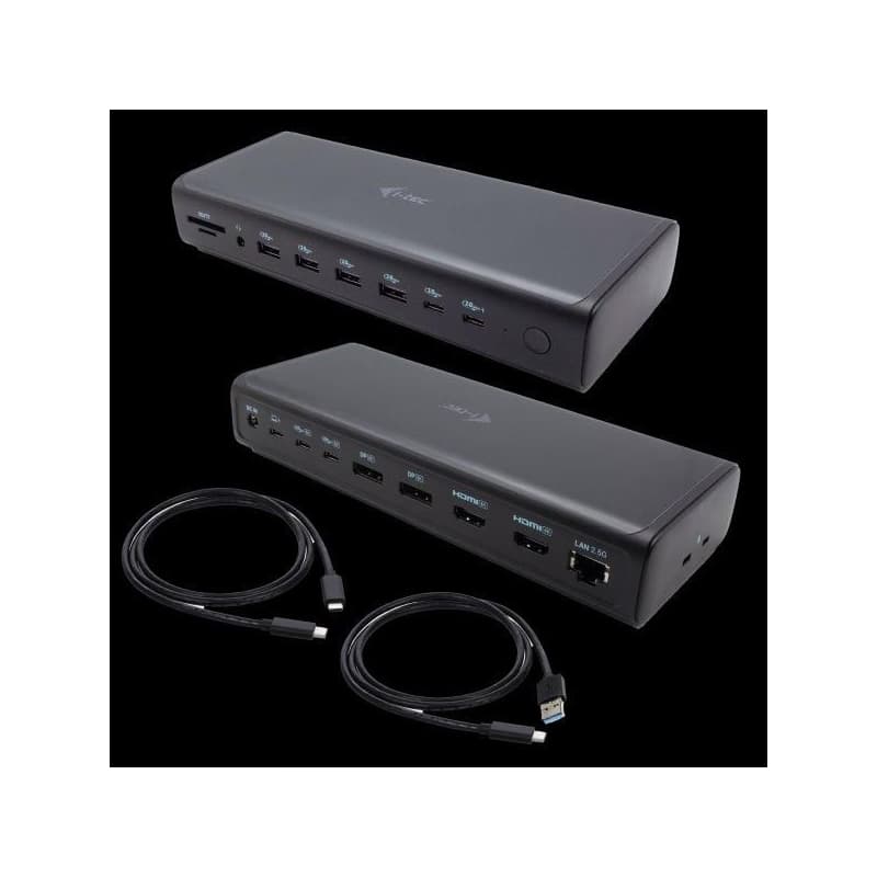I-tec Universal 6x 4K Display Docking Station, Power Delivery 140W