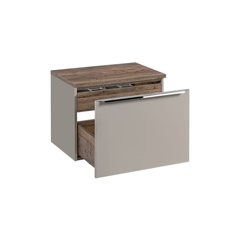 ArtCom Kúpeľňová skrinka s doskou SANTA Fe Taupe D60/1 | 60 cm 2