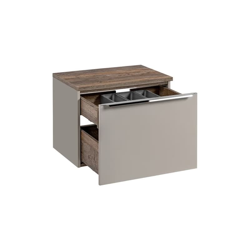 ArtCom Kúpeľňová skrinka s doskou SANTA Fe Taupe D60/1 | 60 cm 4