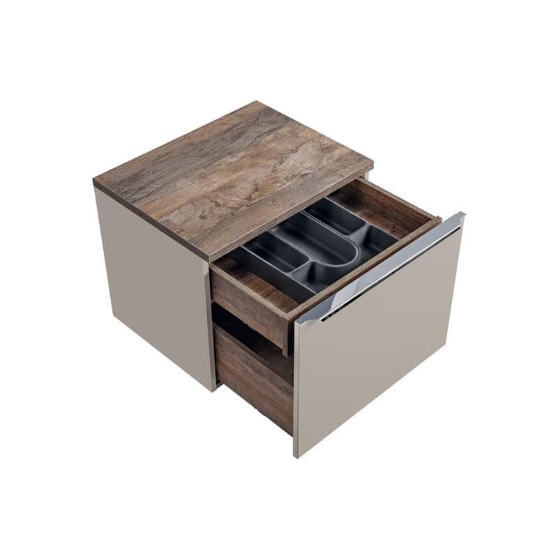 ArtCom Kúpeľňová skrinka s doskou SANTA Fe Taupe D60/1 | 60 cm 5