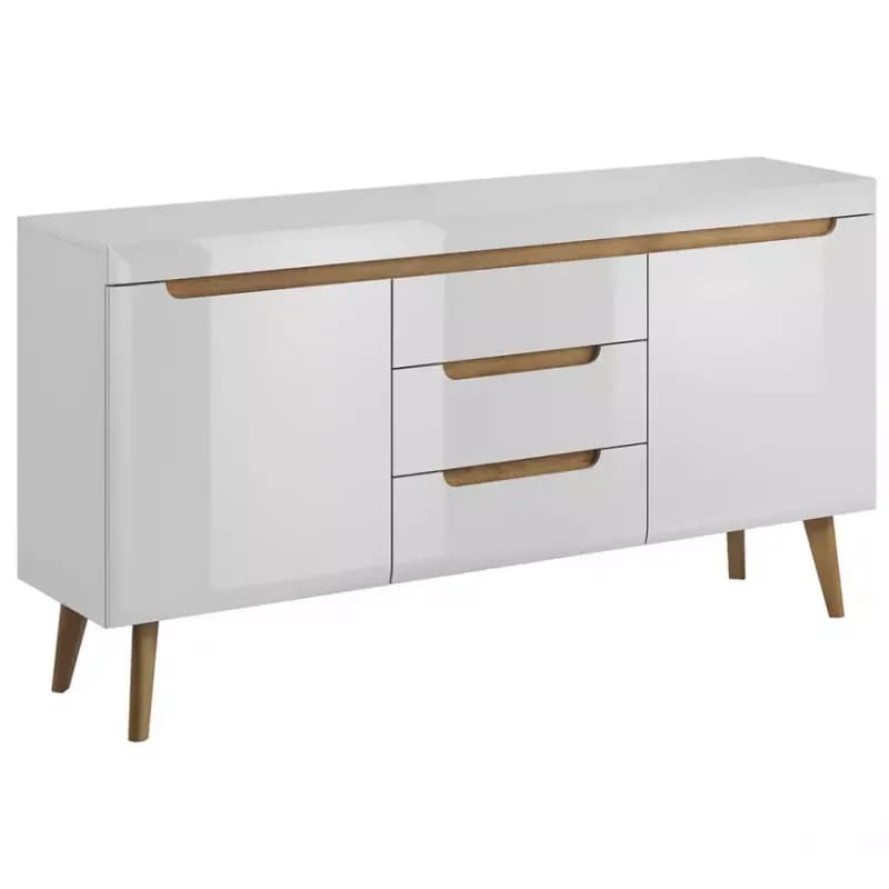 Komoda NORDI NKSZ160 biela 1