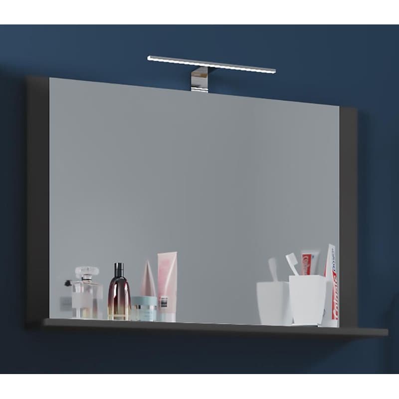 Zrkadlo VCM "VCB 10" Maxi 80 cm antracit 1