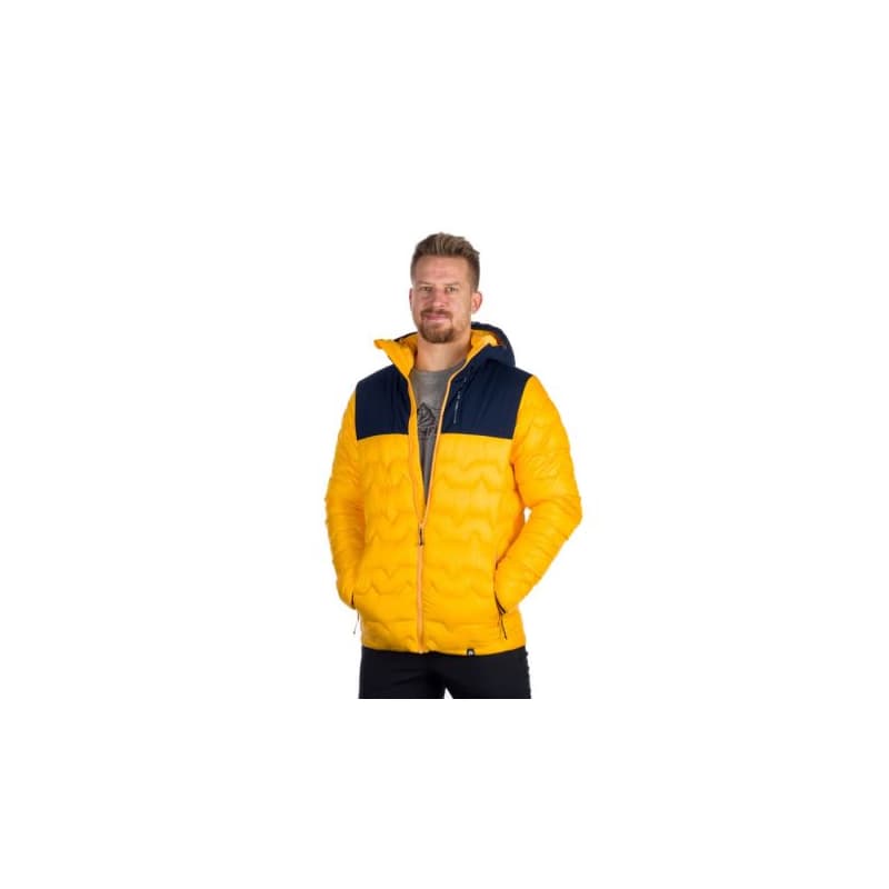 Pánska turistická bunda NORTHFINDER WOODROW-225-yellowblue