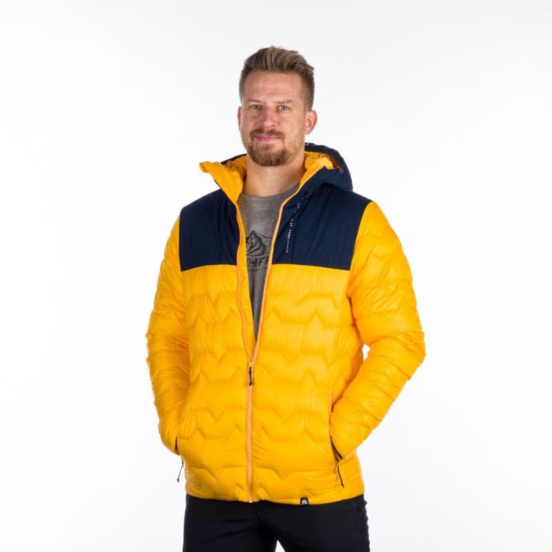 Pánska turistická bunda NORTHFINDER WOODROW-225-yellowblue 3