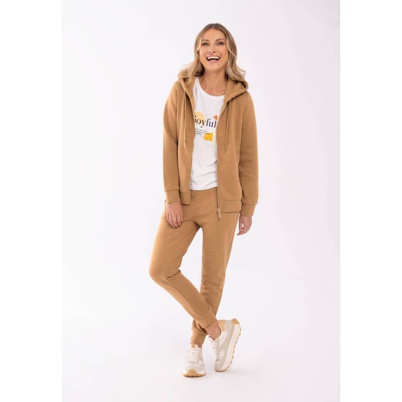 Dámske tepláky VOLCANO N-MONSI-509-CAMEL 4
