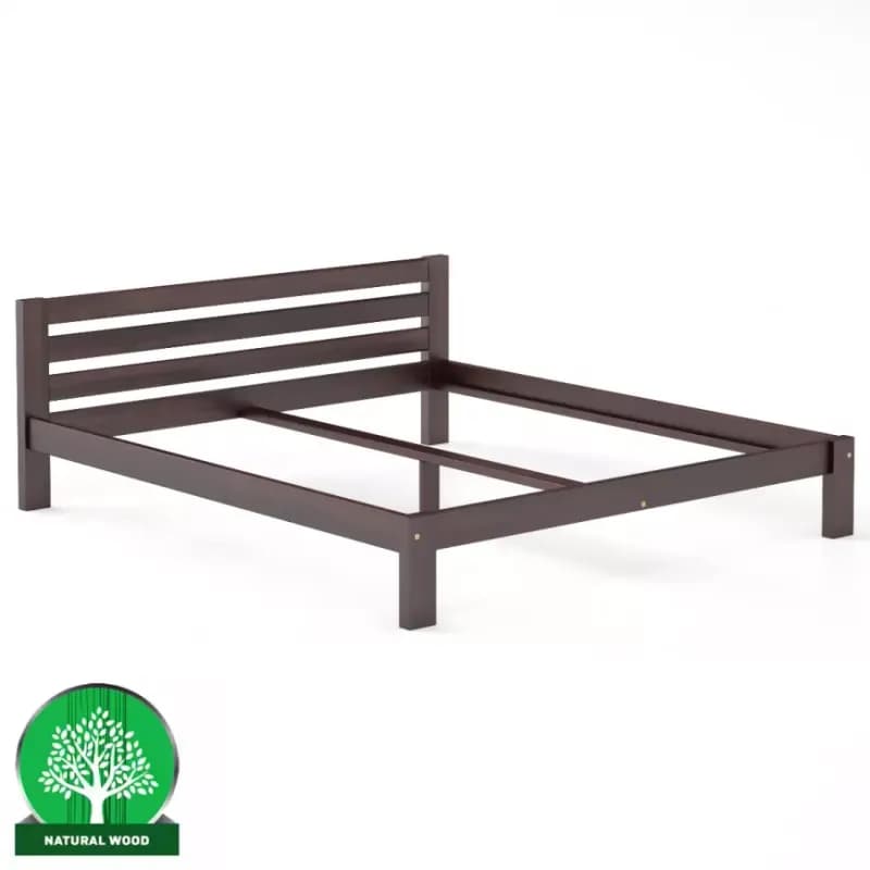 Posteľ borovica LK105–180x200 orech 1