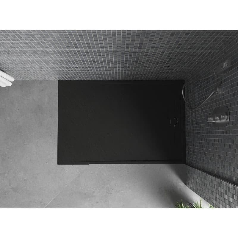 MEXEN - Amon obdĺžniková sprchová vanička SMC 130 x 80, čierna 4F708013 4