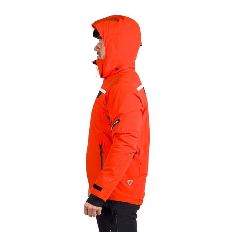 Pánska lyžiarska bunda NORTHFINDER VOLOS-361redblack 4