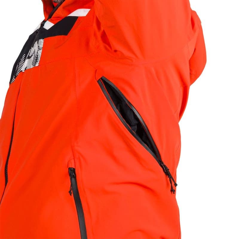 Pánska lyžiarska bunda NORTHFINDER VOLOS-361redblack 6