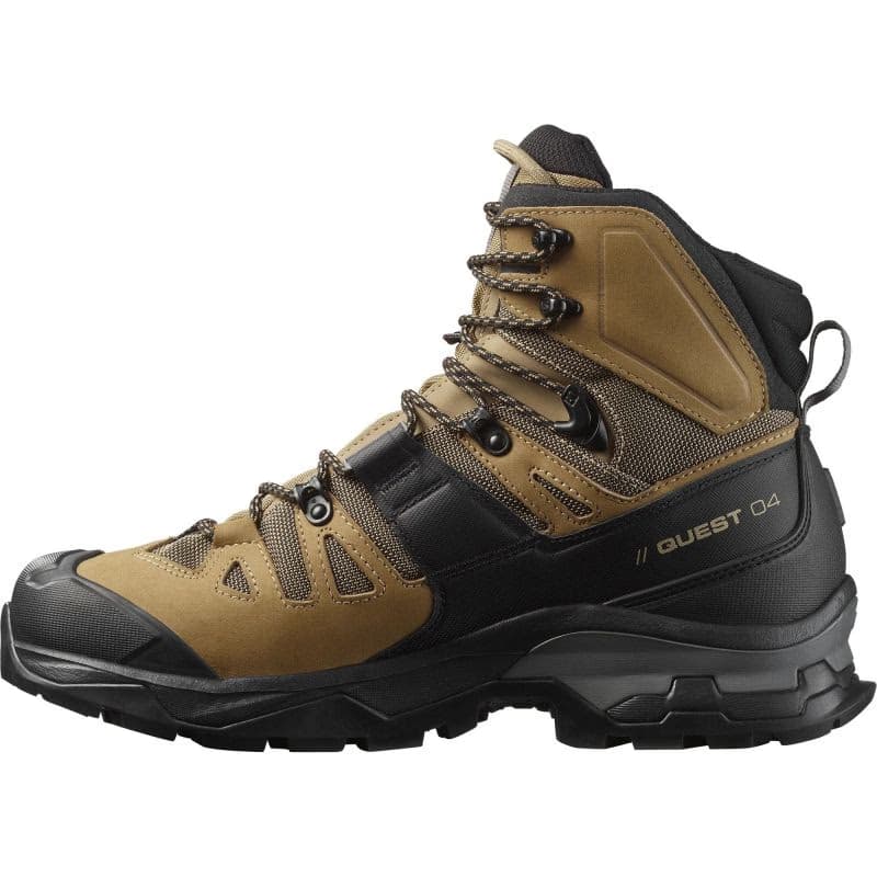 Pánska členková turistická obuv SALOMON Quest 4 GTX M kelp black castlerock 2