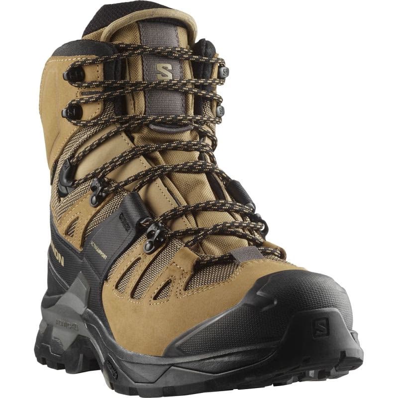 Pánska členková turistická obuv SALOMON Quest 4 GTX M kelp black castlerock 3