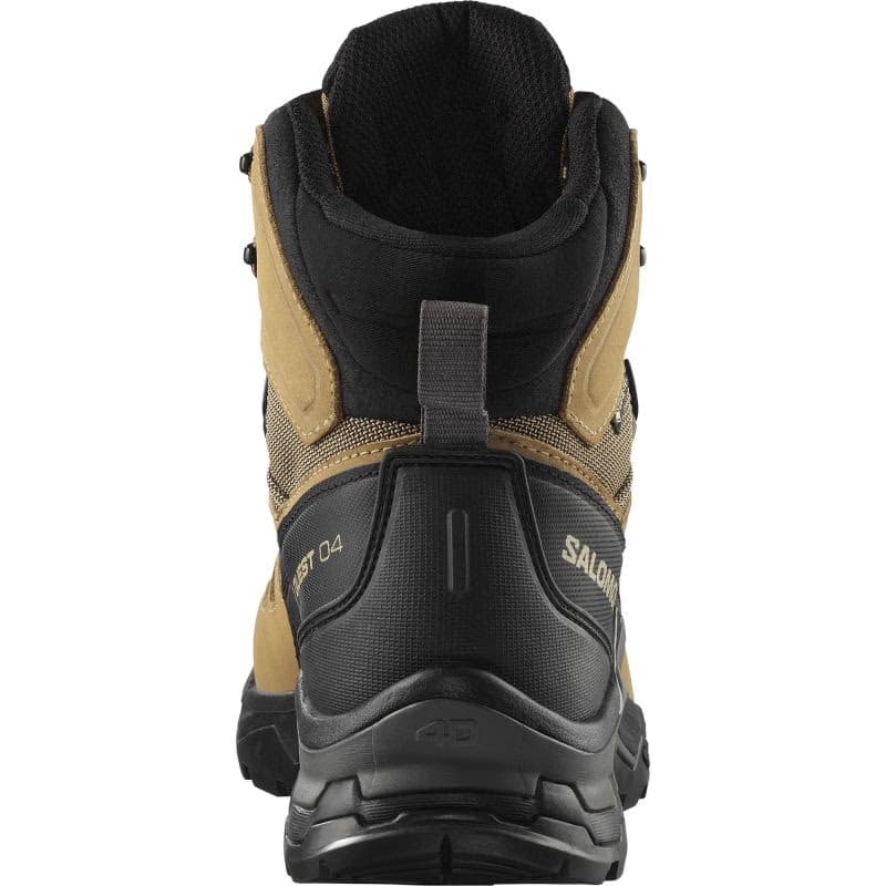 Pánska členková turistická obuv SALOMON Quest 4 GTX M kelp black castlerock 5