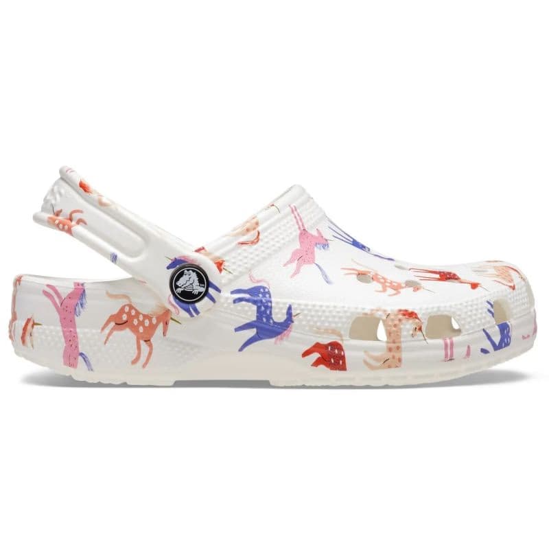 Dievčenské kroksy (rekreačná obuv) CROCS Classic Character Print Clog T unicorn 2