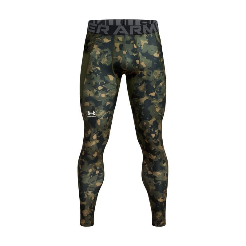 Pánske kompresné legíny UNDER ARMOUR UA HG Armour Prtd Lgs-GRN 5