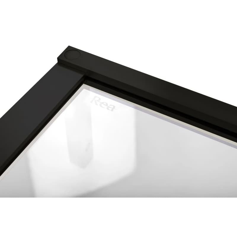 REA - Sprchovací kút Hugo Double 80x80 čierna REA-K6600 6