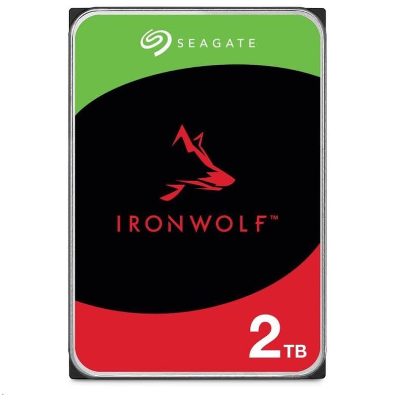 SEAGATE HDD 2TB IRONWOLF (NAS), 3.5", SATAIII, 5400 RPM, Cache 256MB 1