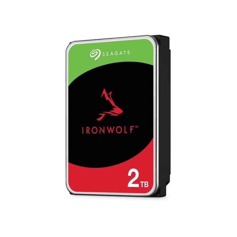 SEAGATE HDD 2TB IRONWOLF (NAS), 3.5", SATAIII, 5400 RPM, Cache 256MB 2