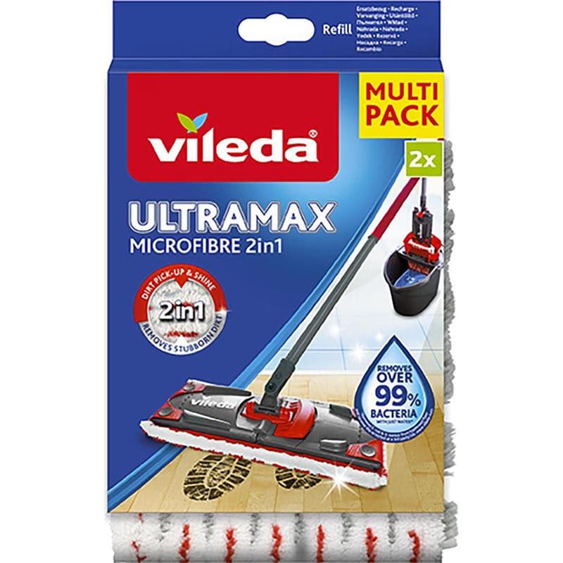 ULTRAMAX MICROFIBRE 2V1 NÁHR 2KS VILEDA 1