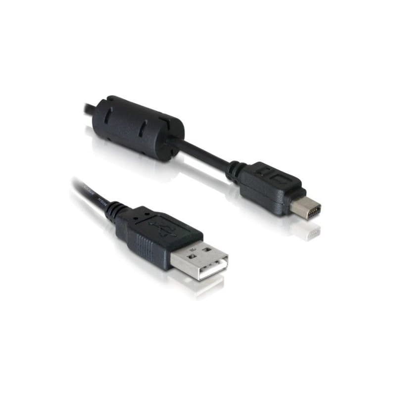 Delock KÁBEL USB 2.0 mini typ Olympus 12pin dĺžka 1m 1
