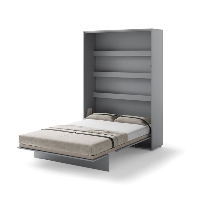 Dig-net nábytok Sklápacia posteľ Lenart BED CONCEPT BC-01 sivá | 140 x 200 cm 3